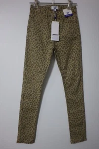 New Tags - Free by Cotton On girl's leopard print mid rise skinny jeans size 10 - Picture 1 of 2