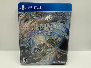 FINAL FANTASY XV DELUXE EDITION, FOR PS4, AUTOGRAPHED BY ACTORS - Picture 1 of 14