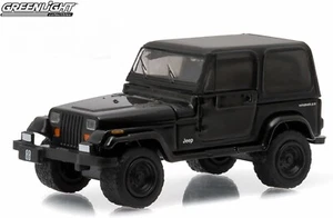 GREENLIGHT 1/64 Black Bandit 1994 Jeep Wrangler Diecast Car Series 14 27840-D - Picture 1 of 2