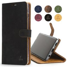 Snakehive Samsung S10 Plus Premium Genuine Leather Wallet Case w/ Card Slots