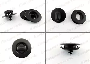 2x AUTOMATTE TEPPICHBEFESTIGUNG HALTER 6-teiliges SET Griffe Boden passt Audi Seat Skoda - Bild 1 von 6