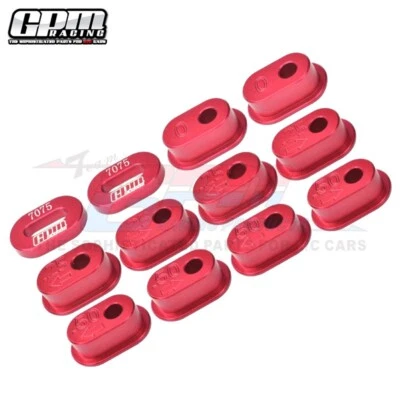 GPM 7075Aluminum Chain Tension Adjuster Set For LOSI 1/4 Promoto-MX Motorcycle - Image 1 of 3