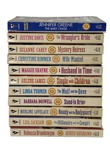 Fortune's Children Original Series 11 Romance Novel Paperback Book Lot - Foto 1 di 24