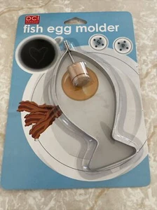 New Fun Fish Shaped Metal 4" Silvertone Egg Molder Cookie Cutter Art Mold Maker - Picture 1 of 2