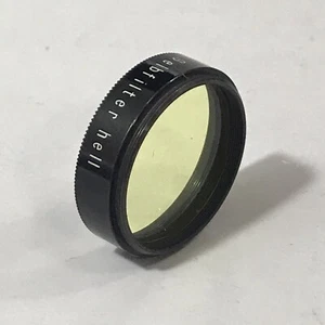 Original MEYER Gelbfilter Hell LIGHT YELLOW Filter 36mm Screw-in - Picture 1 of 9