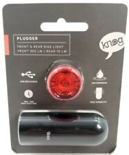Knog Plugger Twinpack 350/10 Lumens Bicycle Light Front&Rear Set