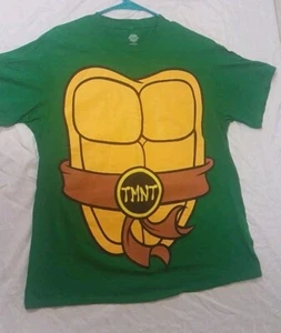 Teenage Mutant Ninja Turtles Medium Green Double-Sided Shell TMNT Nickelodeon - Picture 1 of 9