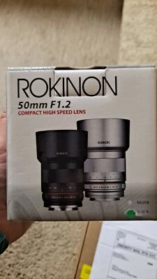 Rokinon 50mm F1.2 Fuji X - Image 1 of 3