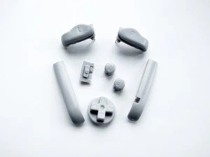 Nintendo Game Boy Advance GBA BUTTONS SET Bumper Shoulder R L A B D-Pad GRAY - Picture 1 of 1