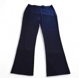 Pantalone Misook Maglia Pull On Tg XL Taglio Stivale Navy Elasticizzato Lavoro Ufficio Professionale - Foto 1 di 5