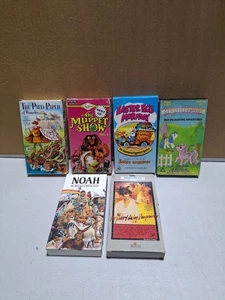 vhs movies Bulk Lot Of 6 Paper Back Great Titles All Tested  - Bild 1 von 18