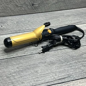 Babyliss Pro CT155SN Ceramic Professional Curling Iron 1 1/2" Black/Gold 400° - Picture 1 of 10