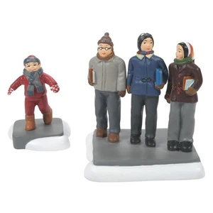 Department 56 C'mon Guys, Wait Up! 6009757 New for 2022 Christmas Story Figurine - Picture 1 of 1