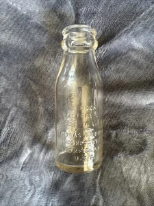VIntage Special Battery Oil Clear Bottle.  Thomas A Edison Inc. - Picture 1 of 4