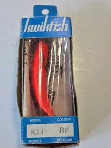 Kwikfish K11 RF Rojo Fluoro SIN USAR En Caja Original Windsor CANADÁ - Imagen 1 de 12