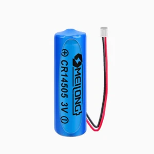 CR14505 3V 1600mAh Li-ion Battery with 2.0 White Plug Non-rechargeable Battery - Picture 1 of 2
