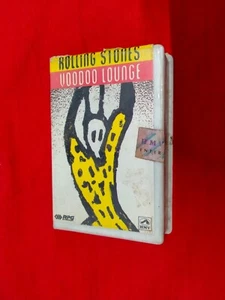 the ROLLING STONES VOODOO LOUNGE RARE CLAMSHELL Cassette tape INDIA indian 1994 - Picture 1 of 4