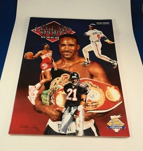 1992 NSCC Show Program con tarjetas deportivas: Holyfield; D. Sanders T. Pendleton etc. - Imagen 1 de 11