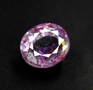 8.00Ct Certified Mozambique Natural Pink Kunzite Oval Cut Loose Gemstone GN1722