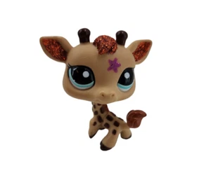 Littlest Pet Shop LPS Auténtico Brillo Brillo Estrella Jirafa 2348 - Imagen 1 de 7