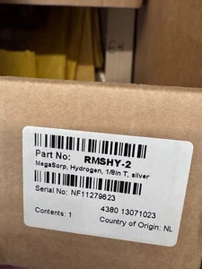 Trampa de hidrógeno Agilent RMSHY-2 MegaSorp 1/8 pulgada T plateada trampa de gas - Imagen 1 de 2