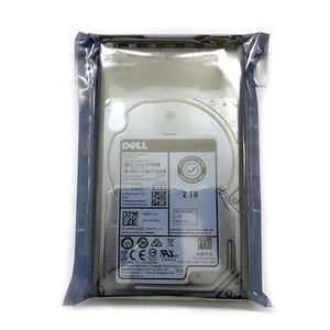 New Dell 2TB 0VR92X 2.5" 6Gb/s 7.2k SATA VR92X ST2000NX0423 HDD With tray Caddy - Picture 1 of 5