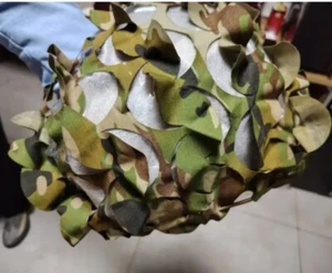 Tactical 3D laser cut Helmet cover Protective Helmet Skin Cloth - Picture 1 of 59