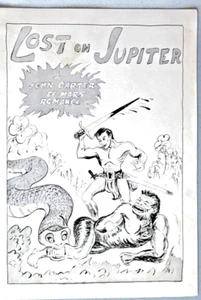 ๐ RARE Vintage RPG/Fanzine: LOST ON JUPITER (1980s) Edgar Rice Burroughs insp - Picture 1 of 5
