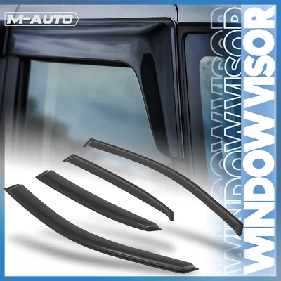 Visera de ventana con cinta adhesiva protector solar ventilación deflector de viento para 10-15 Lexus RX350/RX450H Foto 1 de 4