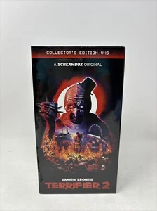 Terrifier 2 Damien LEONE'S Collector's Edition VHS Screambox Original VHS - Picture 1 of 9