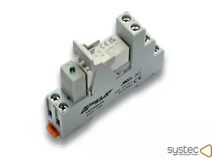 SCHRACK Relais 230V AC | RPS42730 | 2 Wechsler | Steckrelais mit Sockel + LED - Bild 1 von 6
