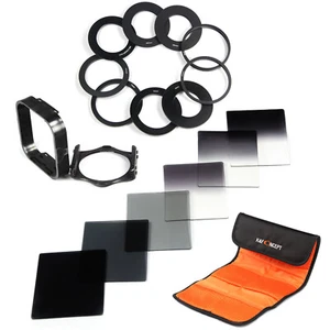 Full Graduated Color ND2 4 8 ND Filter Set + Adapter Ring + Holder For Cokin P - Picture 1 of 9
