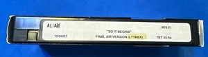 ALIAS REVIEW VHS SCREENER SO IT BEGINS JENNIFER GARNER BRADLEY COOPER RARE OOP - Picture 1 of 4
