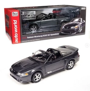 Auto World '03 FIRMADO (Steve) Saleen Mustang S281 SC Speedster escala 1:18 1326 - Imagen 1 de 20