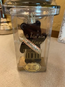 Vintage Berlin blk bear 1237-1987 - Picture 1 of 3