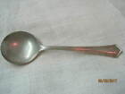Vintage Pilgrim Double Silver Plated Round Bowl Bouillon Spoon Pim3