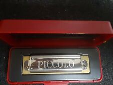 Hohner Piccolo Harmonica Key D Small Harp NEW OLD STOCK Excellent !!