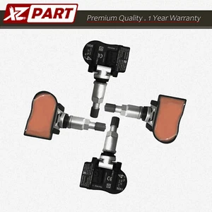 SET OF 4 FOR 2014-2016 NISSAN ROGUE TIRE PRESSURE SENSOR TPMS 40700-3VU0A 433MHZ - Picture 1 of 4