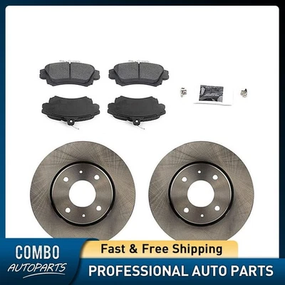 Conjunto de pastilhas de freio a disco dianteiro Magma rotor de freio a disco compatível com Volvo V40 2000-2004 - Imagem 1 de 4
