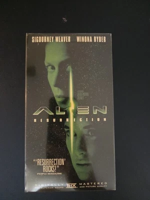 Alien Resurrection 1997 Sci-Fi Movie VHS Tape Sigourney Weaver UNTESTED - Image 1 of 4