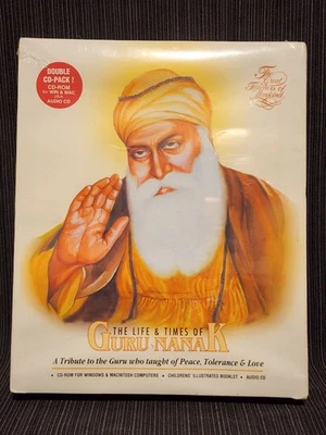The Life & Times of Guru Nanak CD-ROM & Audio CD Pack 1997 Windows Mac Vintage - Image 1 of 4