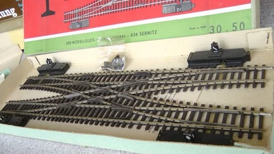 Mushroom H0 Model Track Nickel Silver Double Track Connection Points Drives Original Packaging NEW - Image 1 of 4