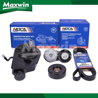 Kit de componentes de correia bomba de direção hidráulica ajuste 1996 Chevy GMC C2500 K2500 Suburban - Imagem 1 de 4