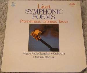 Album By Stanislav Macura, "Liszt: Symphonic Poems" on Supraphone - Quadraphonic - Picture 1 of 3