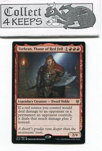 Torbran Thane of Red Fell Promo Pack Non-Foil Throne of Eldraine Rare Near Mint - Bild 1 von 2