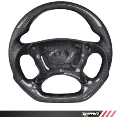 For Mercedes Benz R230 W219 GLS W211 CLK G55 E55 Carbon Fiber Steering Wheel - Изображение 1 из 4