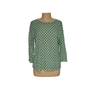Talbots Green 100% Cotton Blouse - XL - Picture 1 of 3