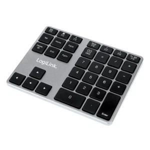 LogiLink Keypad ID0187, 35 Tasten, Aluminium, space grey, Bluetooth - Bild 1 von 5