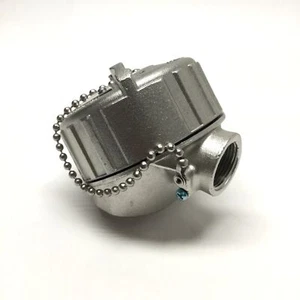 Pyromation 94C SS 316L Hazardous Location Sensor Connection Head 1/2" x 3/4" NPT - Picture 1 of 7