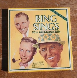 Bing Crosby Sings 96 Of His Greatest Hits 1978 Reader's Digest 8xLP SEALED!! - Picture 1 of 9